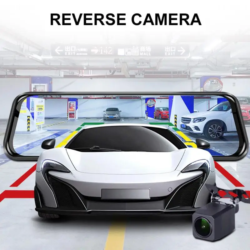 Android 8,1 Dashcam с достаточным сроком службы и прочностью удобный 4G WiFi gps видеорегистратор с камерой заднего вида