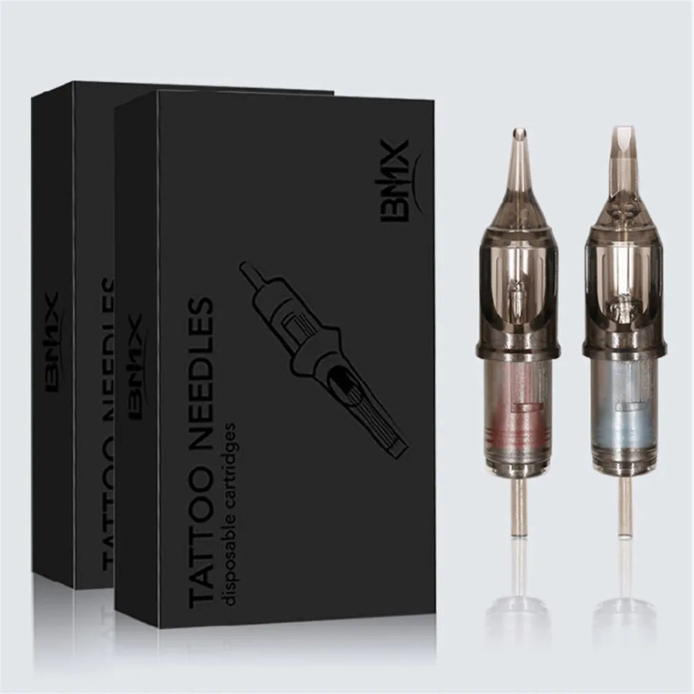 

Hot Size 1RL Tattoo Needles Cartridge Liner Shader Magnum Tattoo Supply compatible with Cartridge Machine Grip Tattoo Pen Needle