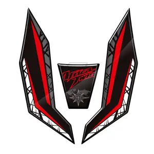 Image 2 - 3D Motorcycle Front Fairing Protection Decals Case for Honda Africa Twin 2016 2019 2017 2018