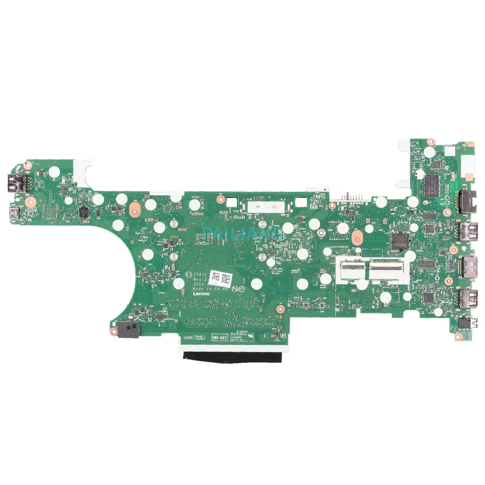 PAILIANG Laptop motherboard For LENOVO Thinkpad T470 NM-A931 Mainboard Core SR340 i5-7300U TESTED D