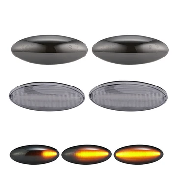 

2Pcs Dynamic Led Turn Signal Side Marker Lights Indicator Blinker Lamps For Toyota Yaris Mk2 P9 Corolla Auris Mk1 E15 RAV4 Mk3