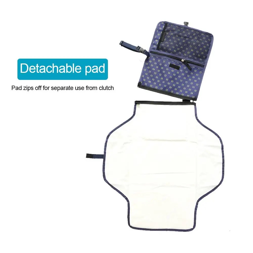 Baby Portable Foldable Washable Compact Travel Nappy Diaper Changing Mat Waterproof Baby Floor Mat Change Play Mat Baby Care