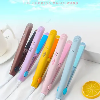 

Portable Bangs Cartoon Mini Straight Clip Straight Curl Dry And Wet Hair Curlers Portable Bangs Clip Electric Roll
