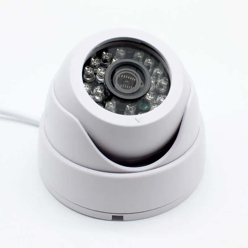 

1/3" 700TVL Sony CCD IR Color Security CCTV Audio Wide Angle Camera MIC 24Leds night vision