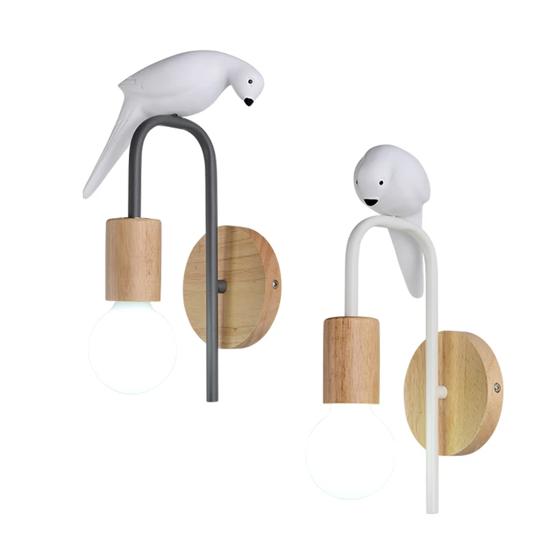 Индивидуальная птица лампа Северная Европа настенная Подвесная для украшения