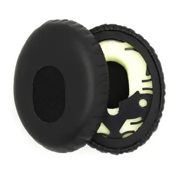 

One Pair Of Black Ear Pads Replacement Ear Pads Cushions Soft Foam Earpads For QC3 & On-Ear OE Headphones