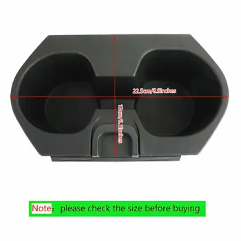 

Car 1* Center Console Cup Holder ABS Plastic 2016-2018 Accessories Practical