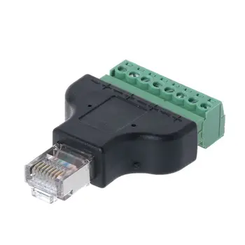 

RJ45 Network Cable Modular Plug CAT6 8P8C Ethernet Connector End