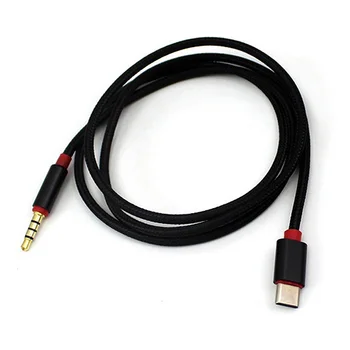 

Type C Audio Cable Usb Male To 3.5mm Jack Male Car Aux Audio Adapter Cable Google Pixel/xl Leeco Le Max 2/pro 3 A Laptop