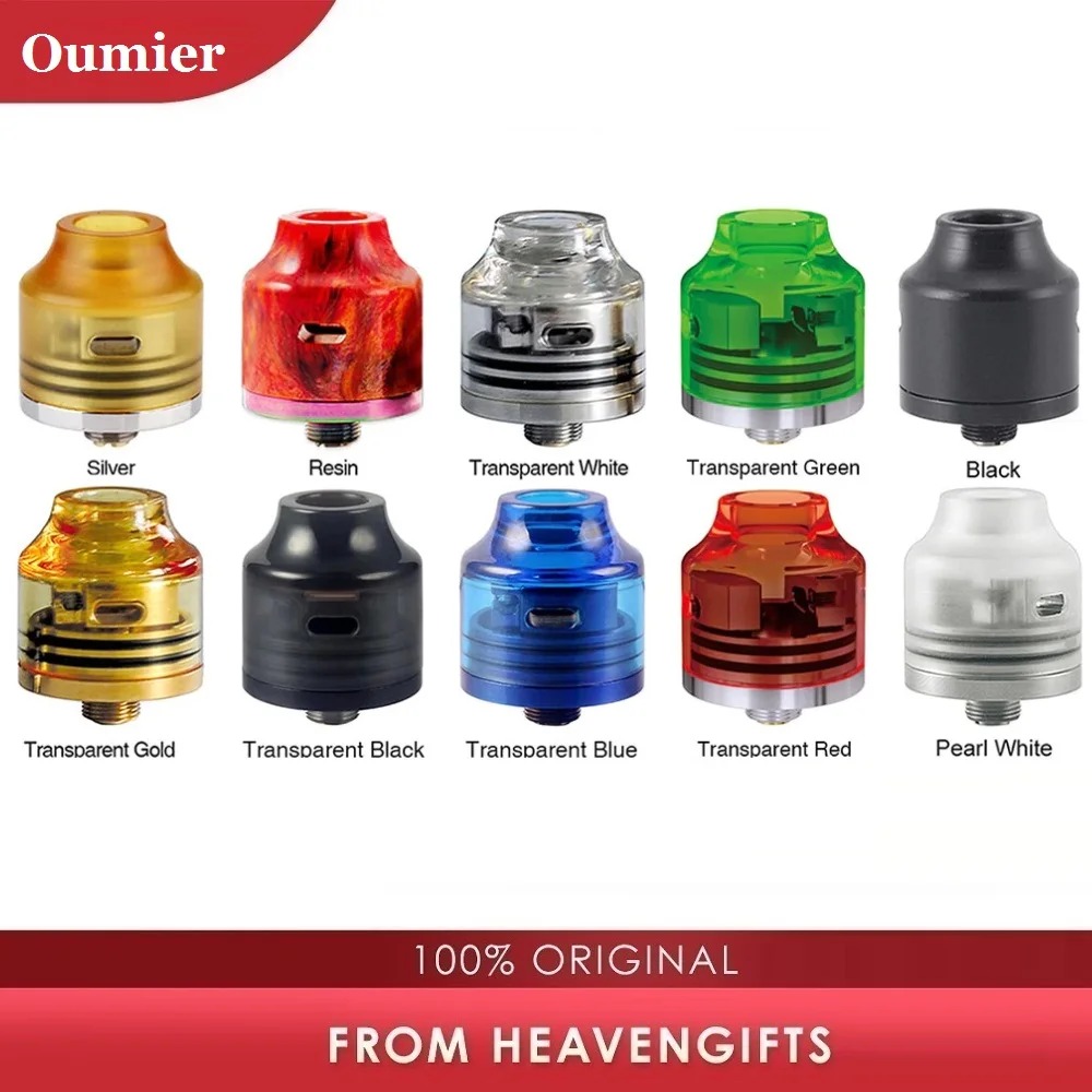 Achat Original OUMIER guêpe NANO RDA réservoir 22mm diamètre simple bobine RDA reconstructible atomiseur ajustement Squonk MOD Vape vaporisateur vs Zeus X