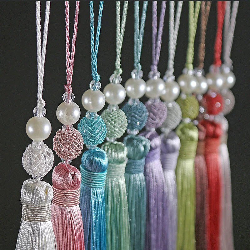 2PCS Fashion Tassel Pendant For Home Textile Door Knob Table Runner Sofa Cover Bag Accessories Supplies
