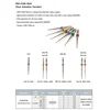 Dental PRO-FLEXI Files NITI Endo Files 25# 4% Heat Activation Function Golden Files Dental Endodontic Files Dental Instrument 4