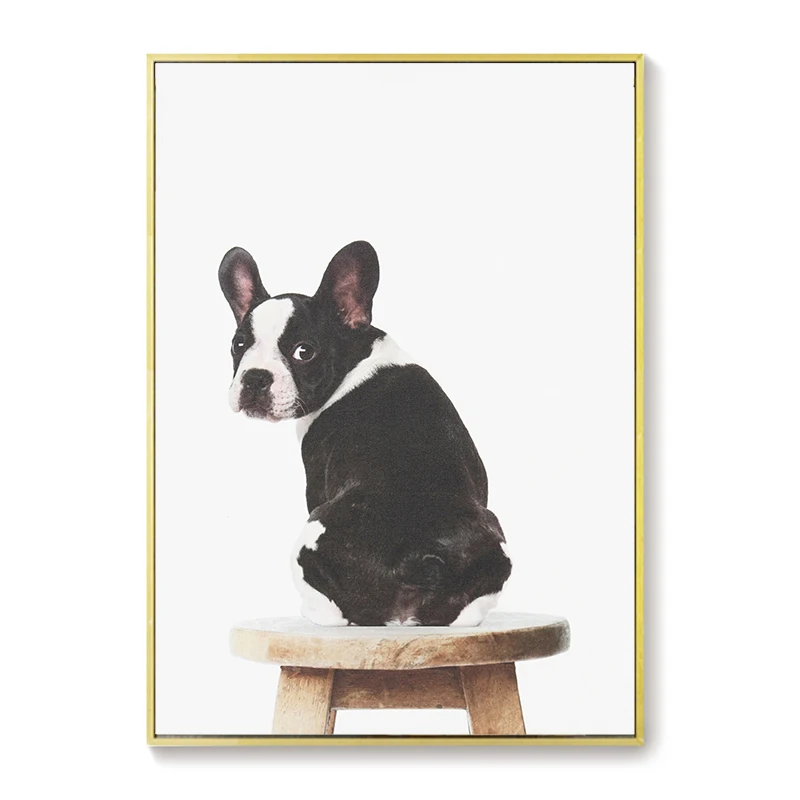 Baby-Animal-Stand-On-Chair-Poster-Rabbit-Dog-Cat-Canvas-Painting-Nursery-Wall-Art-Nordic-Picture (7)