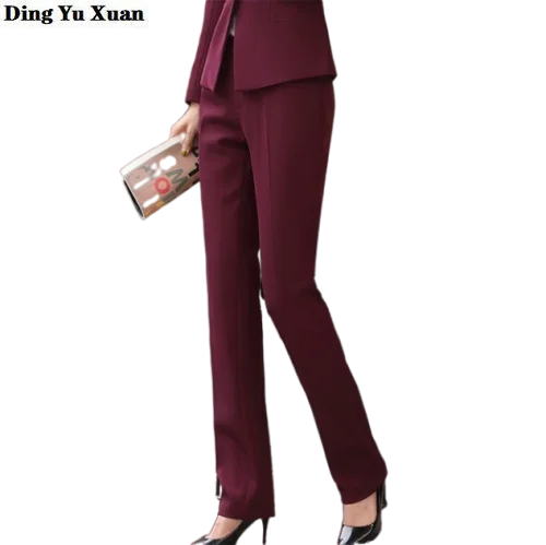 Business Casual Long Trousers Women 