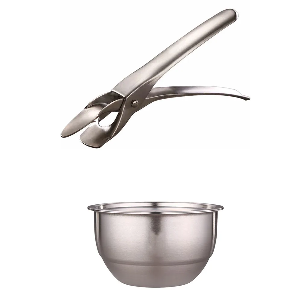 304 Stainless Steel Anti-scalding Clip Steamed Food Bowl Holder Clipping Tool Kitchen Gadgets