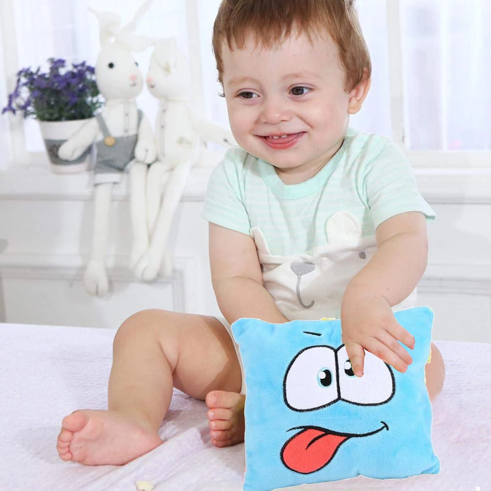 1PC Creative Buckle Puzzle Toy Early Learning Basic Life Skills Plush Toy For Kids Children'S Educational Toys#10