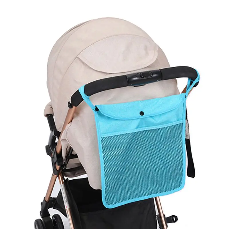 Baby Stroller Pram Pushchair Net Mesh Hanging Bag Organizer Diaper Storage Tidy Net Accessories #905 baby stroller accessories deals	 Baby Strollers