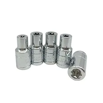 

Kit Clip Sockets 11pcs E Torx Star Bit Female Parts Automotive Shop Tools