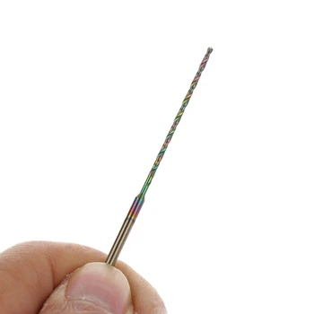 

0.8-2.2mm Colorful HSS Twist Drill Bit Colorful High Speed Steel Drill Bit High Hardness Metal Hole Punching Power Tools Sets