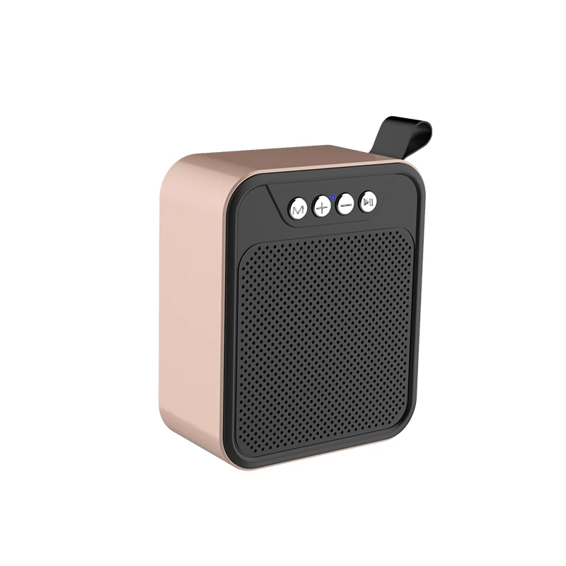 Сабвуфер Bluetooth TF карта Bluetooth динамик открытый портативный сабвуфер многофункциональный спикер CC246 - Цвет: golden