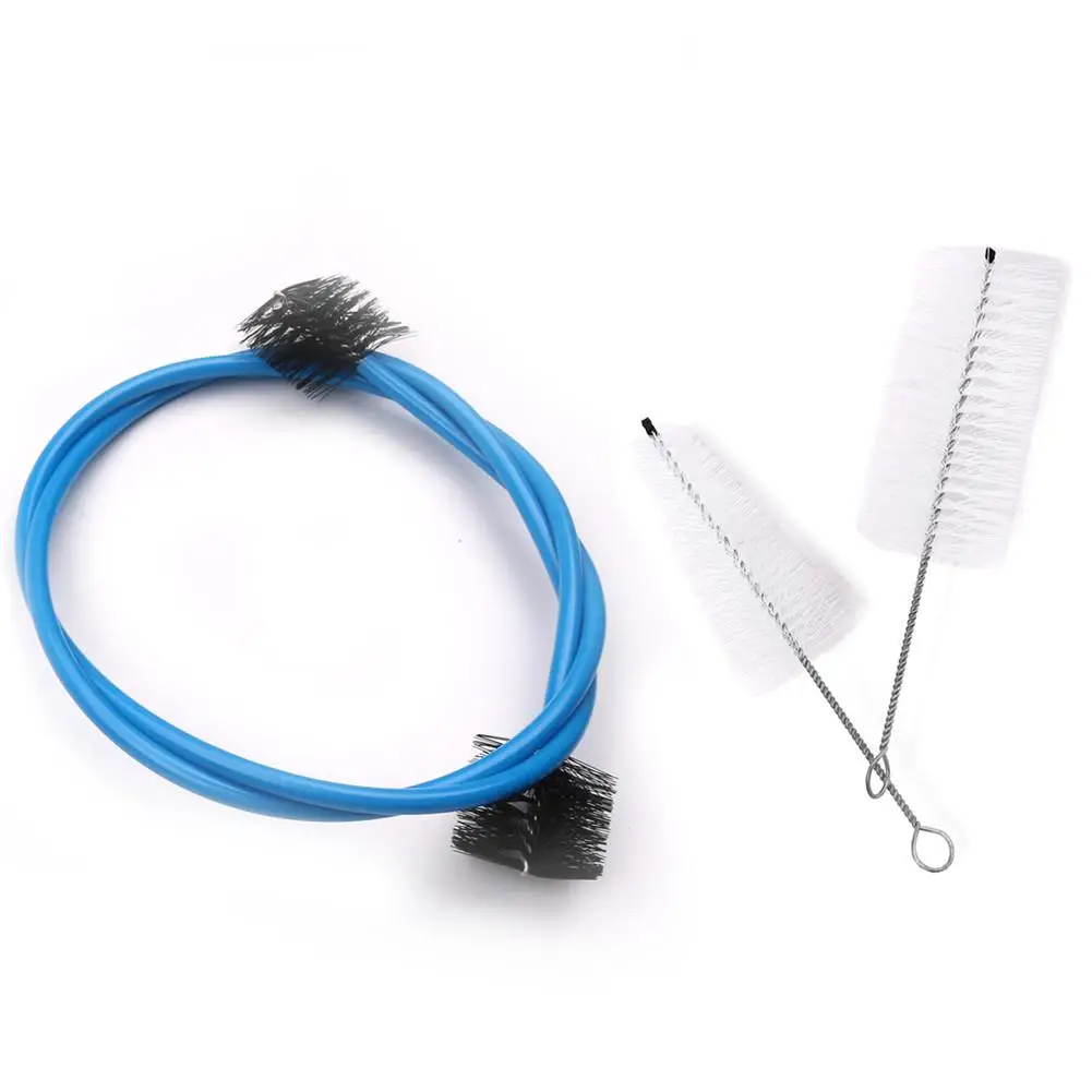 3pcs Trumpet Brush Cleaning Kit Mouthpiece Valve Clean Flexible Tool