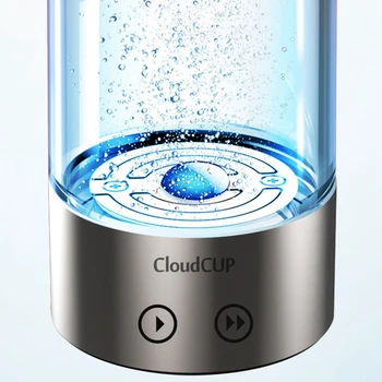 

480ML Hydrogen-Rich Water Cup Japan Water Bottle Water Negative Ion Generator Hydrogen-Rich Cup Portable Smart Water Cup