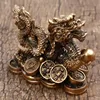 Chinese Zodiac Twelve Statue Gold Dragon Statue Home Decoration Crafts Office Feng Shui Ornaments YLM3005 ► Photo 3/6