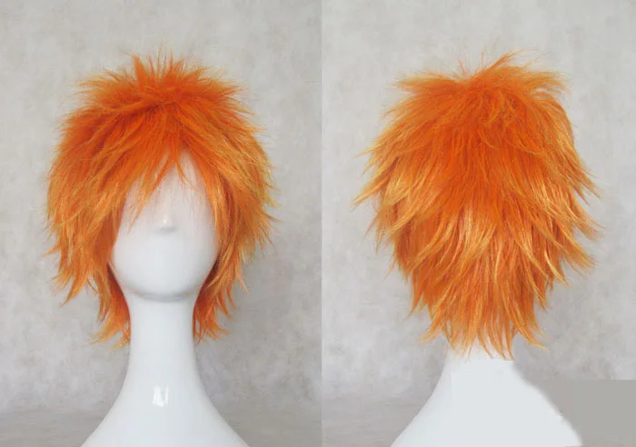 Парик для косплея отбеливатель Kurosaki Ichigo Irie Shouichi из высокотемпературного волокна
