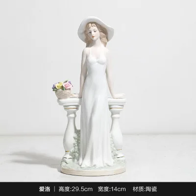 

Creative Home Living Room Ballet Woman Figure Model Cabinet Decor Toys Nordic Modern Art Ceramic Home Accessories Gift