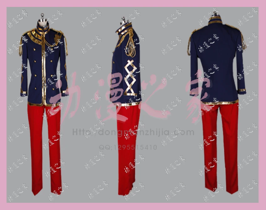 

Uta No Prince Sama Ittoki Otoya Uniform Suit Adult Halloween Party Christmas Men Women Outfit Carnival Clothings Cosplay Costume