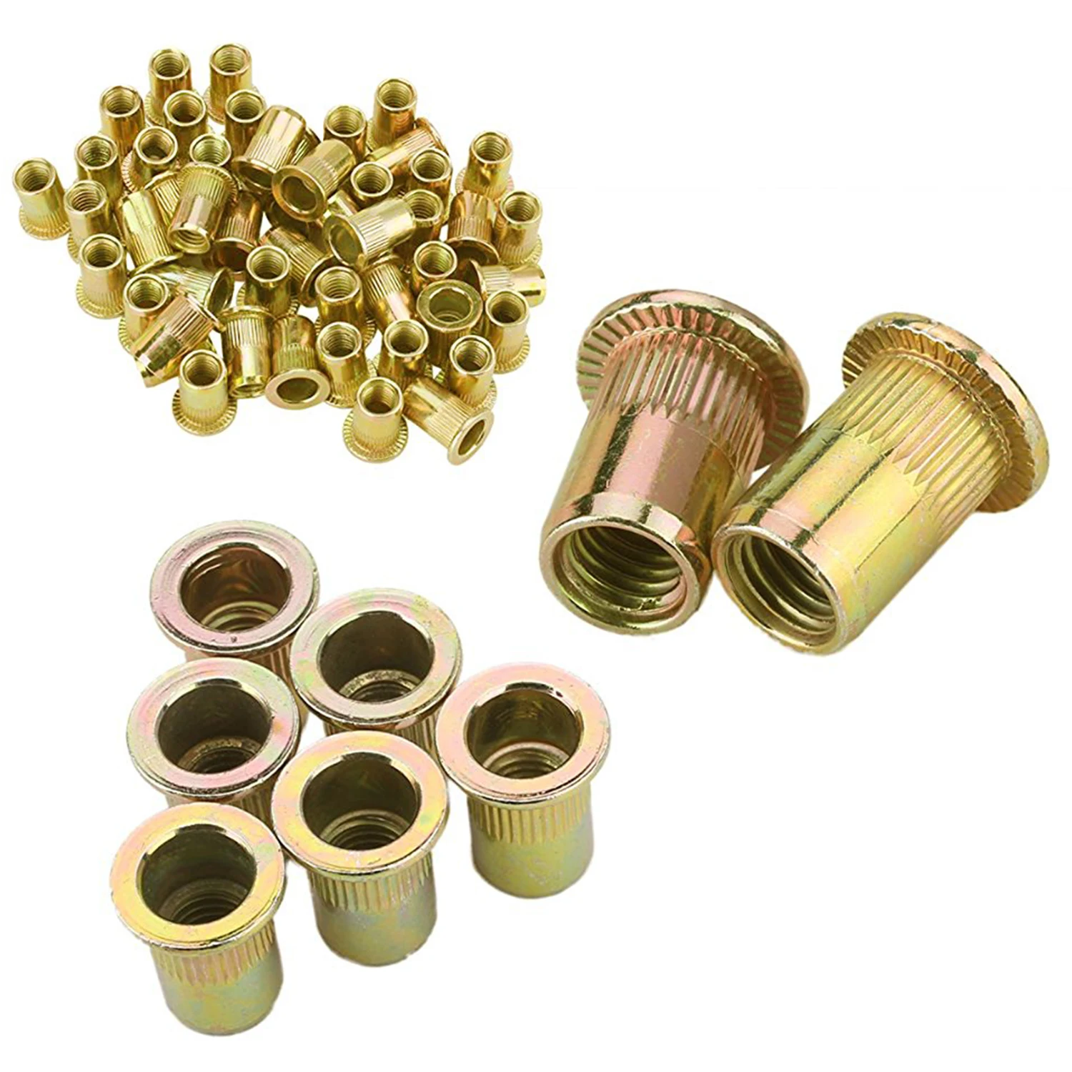 Заклепки с плоской головкой M10/M12/M8/M5/M6/M4/M4 50 шт. | Строительство и ремонт