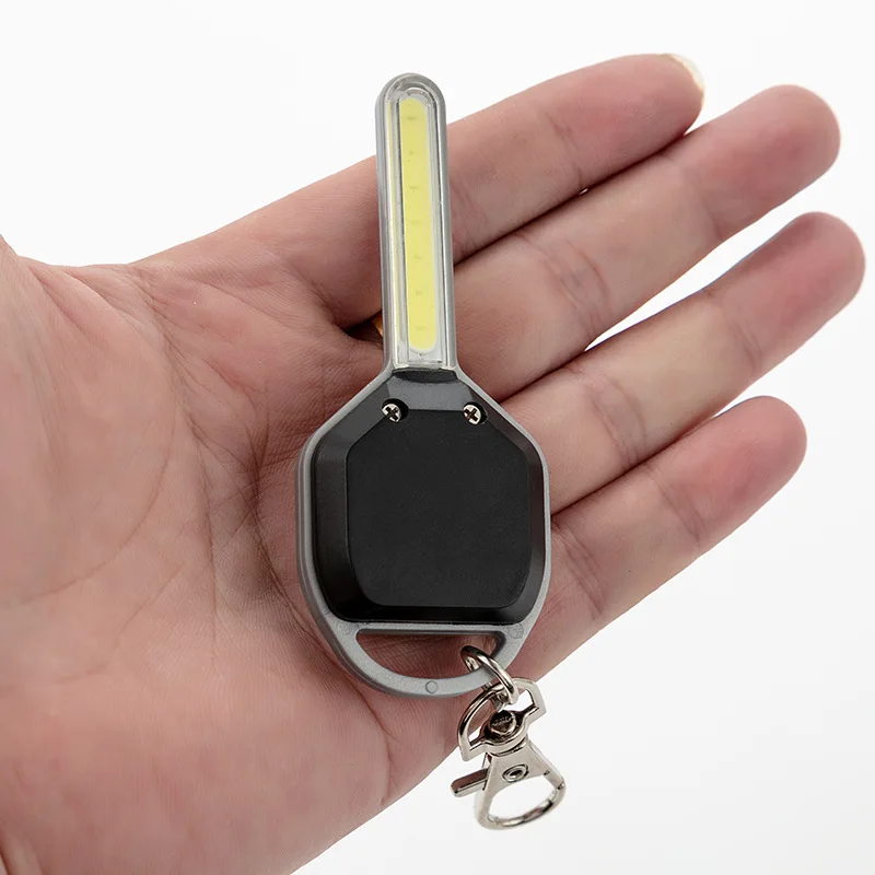 5 Watt COB Mini LED Taschenlampe Arbeitsscheinwerfer Keychain Portable Keyr T8T7 