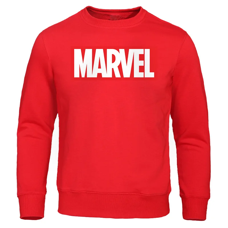 Мужская толстовка с капюшоном, осень, новая мода, MARVEL, мужские толстовки с капюшоном, хлопковые мужские толстовки, повседневные топы уличная одежда, пуловер