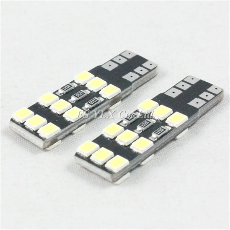 Светодиодный светильник FSYLX для автомобиля T10 W5W 2835 18SMD ширина 194 501 canbus без ошибок