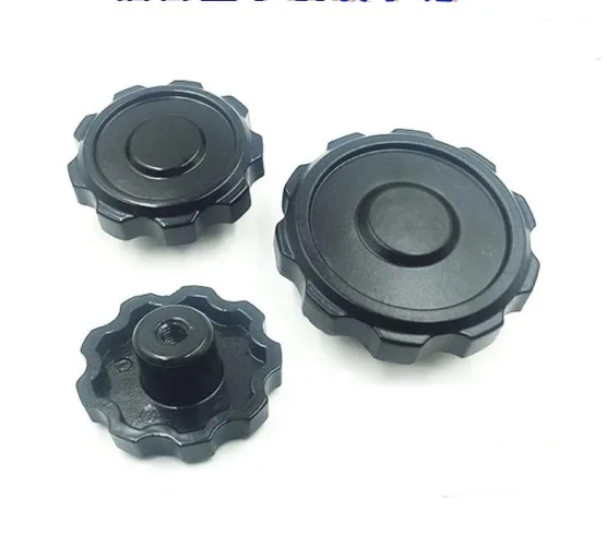 

4pcs M8*63mm Aluminum Alloy Wavelet Corrugated Handwheel