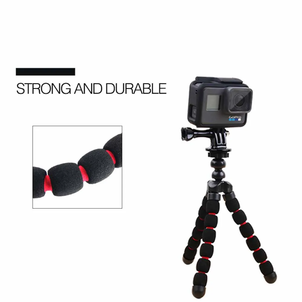 Портативный штатив для осьминога Гибкая камера мини-монопод Gorillapod для Nikon Sony Canon d5200 DSLR Gopro HERO 4K камеры