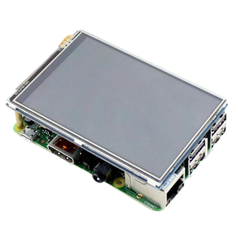 Waveshare 3,5 дюймовый RPi lcd(A) резистивный сенсорный экран TFT дисплей предназначен для Raspberry Pi 320x480 Высокое разрешение SPI интерфейс