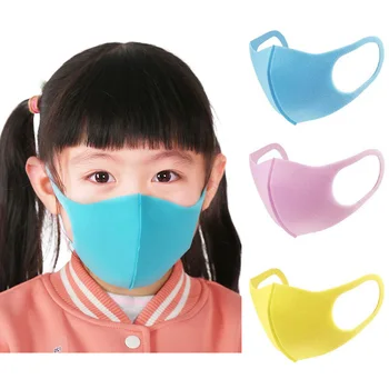 

Face Mask For Kids Anti PM2.5 Dustproof Smoke Pollution Mask with Earloop Washable Respirator Mask