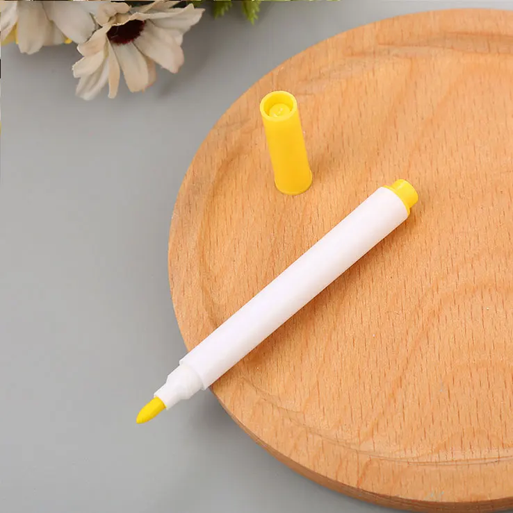 Yellow Маркер-Хайлайтер для diy ручной работы Альбом для скрапбукинга белая доска ручка кавайные канцелярские школьные принадлежности граффити художественные принадлежности - Цвет: Yellow