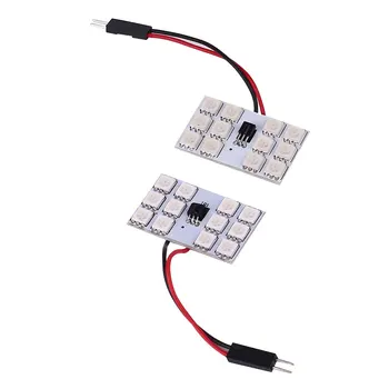 

Car Light Bulb Car Reading Light Colorful Vehicle Lights Interior 5050SMD for Autos Cars Remote Controls