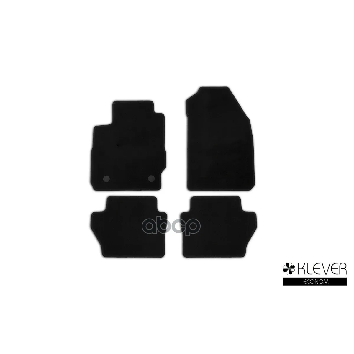 Коврики В Салон Klever Econom Ford Fiesta-, Хб., Сед., 4 Шт.(Текстиль) Klever арт. KLEVER01166701200k