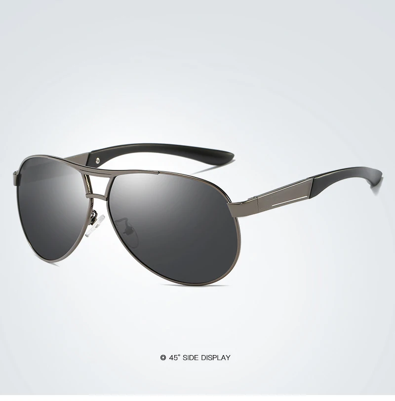 ZXRCYYL новые высококачественные мужские ретро поляризационные солнцезащитные очки Классические фирменные очки для вождения Пилот солнцезащитные очки UV400