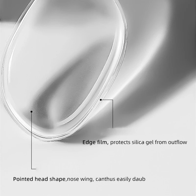 3d прозрачный силиконовый пуф для макияжа для жидкой основы крем увлажняющий крем первой необходимости