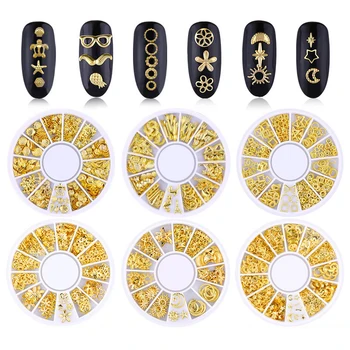 

Chameleon Nail Rhinestone Glitter Small Irregular Beads For Manicure Nail Art 3D Decoration Stone In Wheel DIY Tips