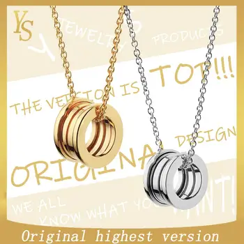 

YS100% Pendants high quality high version 1:1 original "classic Roman spring" Pendants