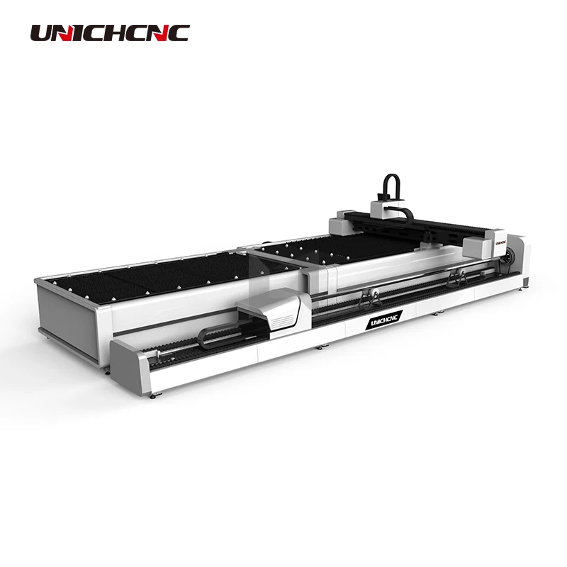 Дизайн машины cnc оптоволоконный лазерный резак для трубы/пластины