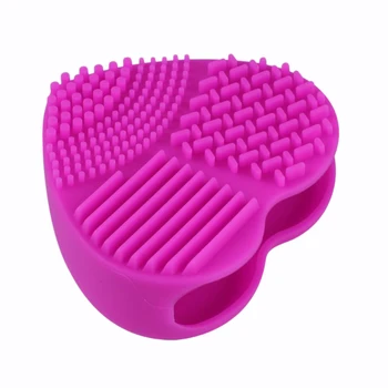 

Cleaner Tools Cleaning Egg Glove Makeup Cleaning Brush Silicone Washing Cleaning Brush Rose Red