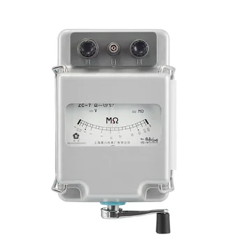 

Shaking table insulation resistance tester