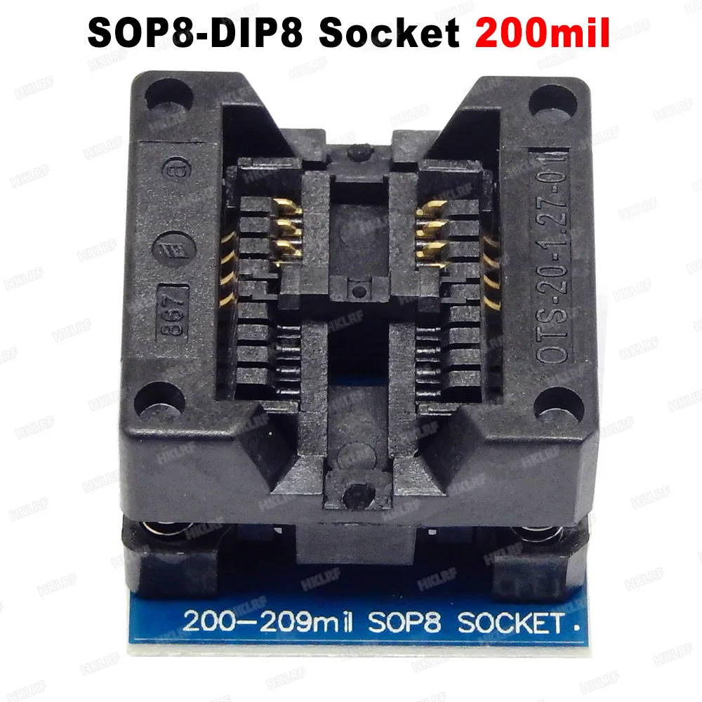 SOIC SOP8 DIP8 Адаптер для программирования мил фоторозетка TL866 EZP2010 Горячее