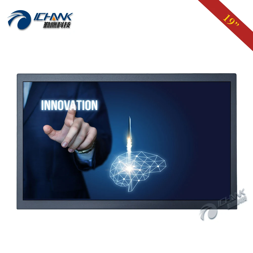 18.5 "19" Pollici Touch Screen 1440X900 Widescreen Altoparlante Integrato Hdmi-In Usb Monitor Resistivo Per Apparecchiature Industriali Zb190Tc-582R